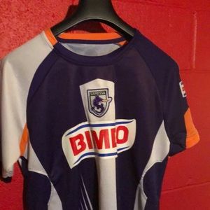 (2) Bimbo and Tommy Jeans Vintage Youth Soccer shirts Kids Vintage Soccer Shirts